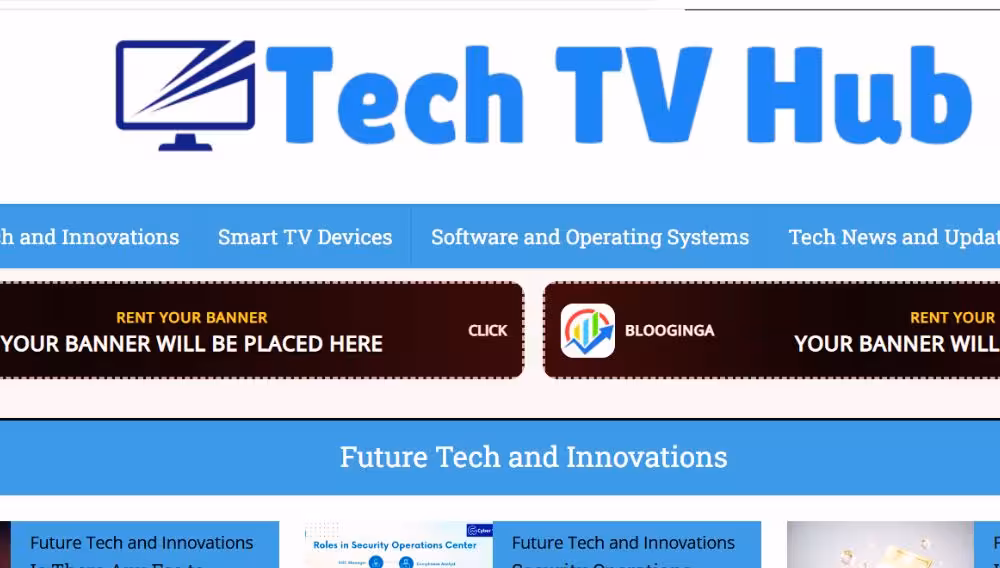 TechTVHub.com: Your Ultimate Guide to Modern Tech & Streaming